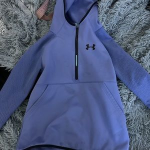 lavender under armor hoodie